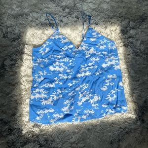 Stockholm Atelier & Other Stories Blue and White Floral Camisole Size 4